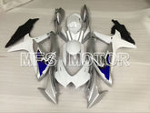 Suzuki GSXR600 GSXR750 2008-2010 Injection ABS Fairing - Factory Style - White Silver - MFS5091